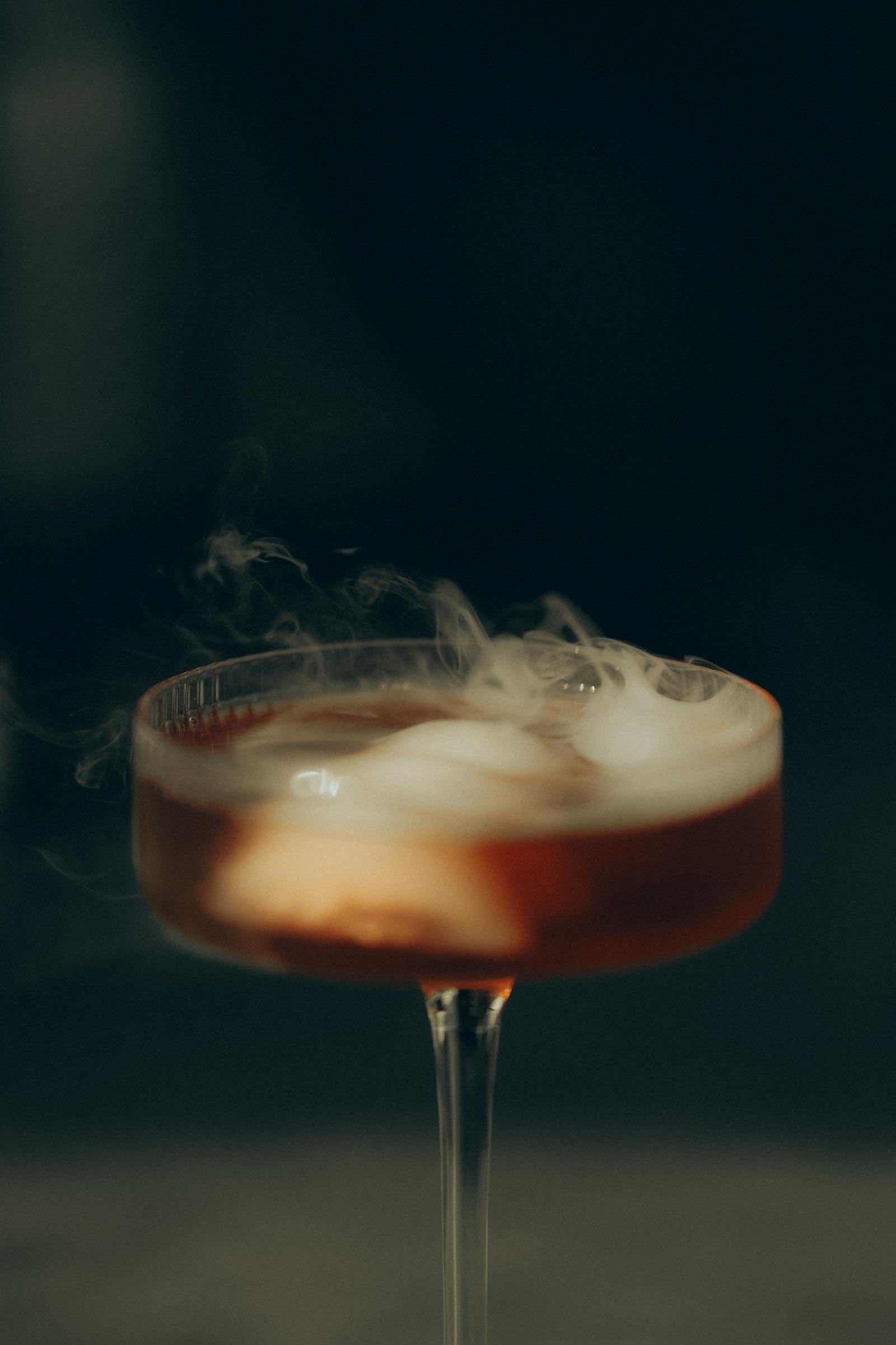 Hugo cocktail at the Mercury bar, central Bucharest
